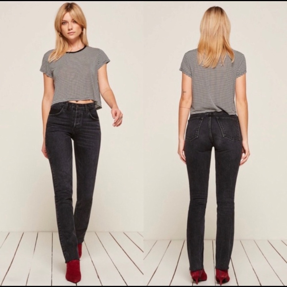 Reformation High Straight Jean 25